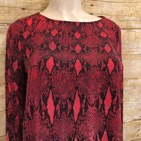 BB DAKOTA snake Print Shift Dress Small - Picture 2 of 5